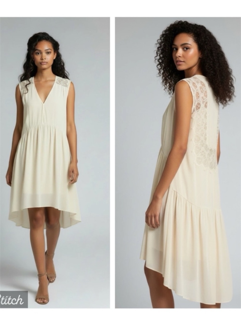 Sandro Paris EU 36 US 4 Dress Edwardian 20’s Fairycore Cottagecore Romantic Lace